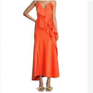 Gianni Bini Orange Formal Dress